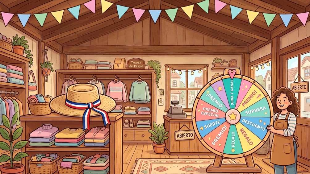 Visita nuestra tienda y participa en la Ruleta de Premios